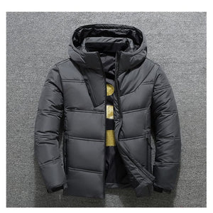 Thick Warm Winter Down Jacket With Many Pockets